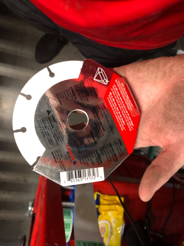 Photo 1 of 
Lenox Tools 1972922 METALMAX Diamond Edge Cutoff Wheel, 5" x 7/8"
