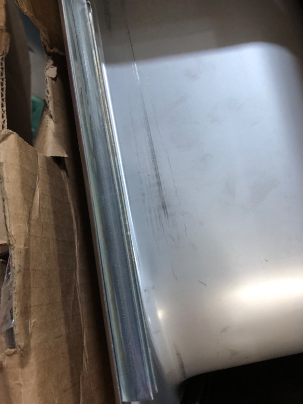 Photo 7 of ***USED - DIRTY - COVERED IN SCRATCHES - SEE PICTURES***
Dayton Drop-In 33-in x 19-in Stainless Steel Double Equal Bowl 4-Hole Kitchen Sink