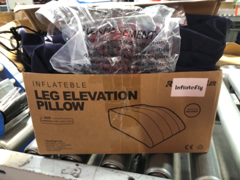 Photo 3 of 
Leg Elevation Pillow - Memory Foam Leg Elevating Pillow | Leg Rest Wedge - Leg Pillow Elevation Blood Circulation | Relieves and Recovers Foot