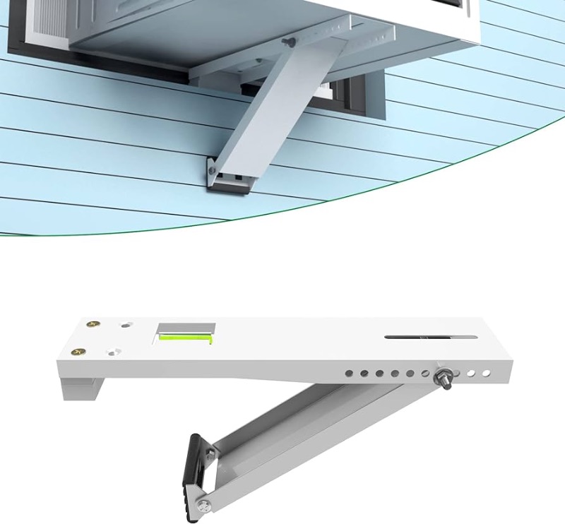 Photo 1 of (used) Forestchill Window Air Conditioner Bracket, Light Duty Support Up to 88 lbs, Universal AC Window Unit Bracket, Fit 5,000 to 12,000 BTU