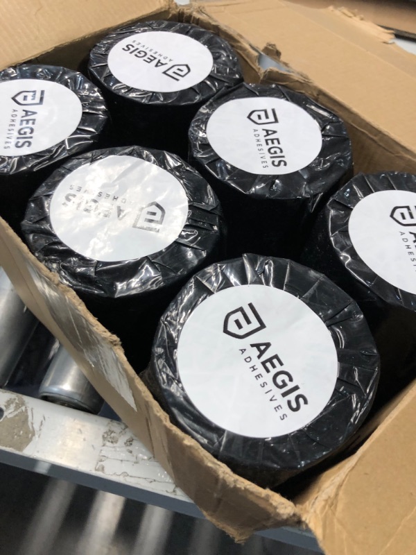 Photo 1 of Aegis Adhesives - 3” X 2” Direct Thermal Labels for Shipping, Postage, Perforated & Compatible with Rollo, Zebra, & Other Desktop Label Printers (12 Rolls, 700/Roll) 3" X 2"