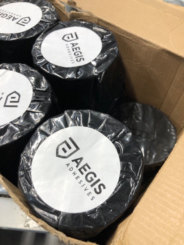 Photo 2 of Aegis Adhesives - 3” X 2” Direct Thermal Labels for Shipping, Postage, Perforated & Compatible with Rollo, Zebra, & Other Desktop Label Printers (12 Rolls, 700/Roll) 3" X 2"