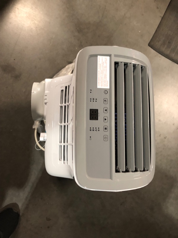 Photo 5 of ***USED - MISSING REMOTE - POWERS ON - UNABLE TO TEST FURTHER***
BLACK+DECKER 8,000 BTU Portable Air Conditioner up to 350 Sq.Ft.with Remote Control, White