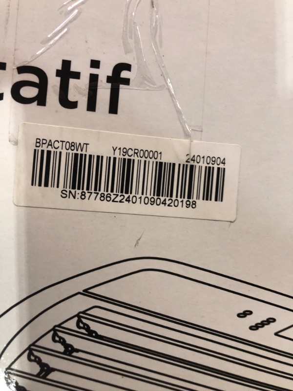 Photo 2 of ***USED - MISSING REMOTE - POWERS ON - UNABLE TO TEST FURTHER***
BLACK+DECKER 8,000 BTU Portable Air Conditioner up to 350 Sq.Ft.with Remote Control, White