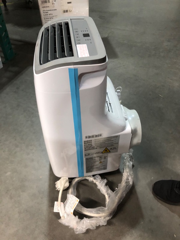 Photo 8 of ***USED - MISSING REMOTE - POWERS ON - UNABLE TO TEST FURTHER***
BLACK+DECKER 8,000 BTU Portable Air Conditioner up to 350 Sq.Ft.with Remote Control, White