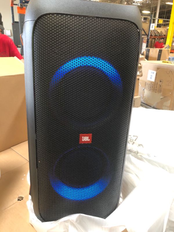 Photo 2 of JBL Partybox 310 - Portable Party Speaker with Long Lasting Battery, Powerful JBL Sound and Exciting Light Show,Black