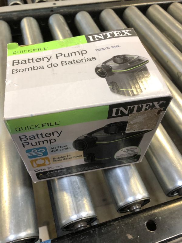 Photo 3 of Intex Quick-Fill Battery Air Pump