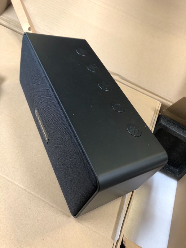 Photo 2 of Audio Technica AT-LP60XSPBT-BK Bluetooth Turntable and Speaker Bundle (Black) Turntable and Portable speaker Black
