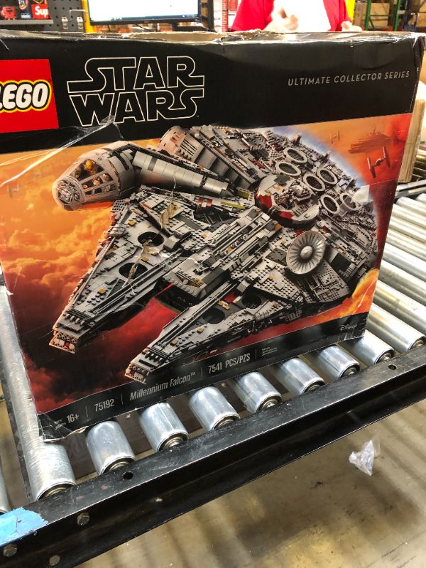 Photo 5 of LEGO Star Wars Ultimate Millennium Falcon 75192 Expert Building Kit and Starship Model, Best Gift and Movie Collectible for Adults (7541 Pieces)