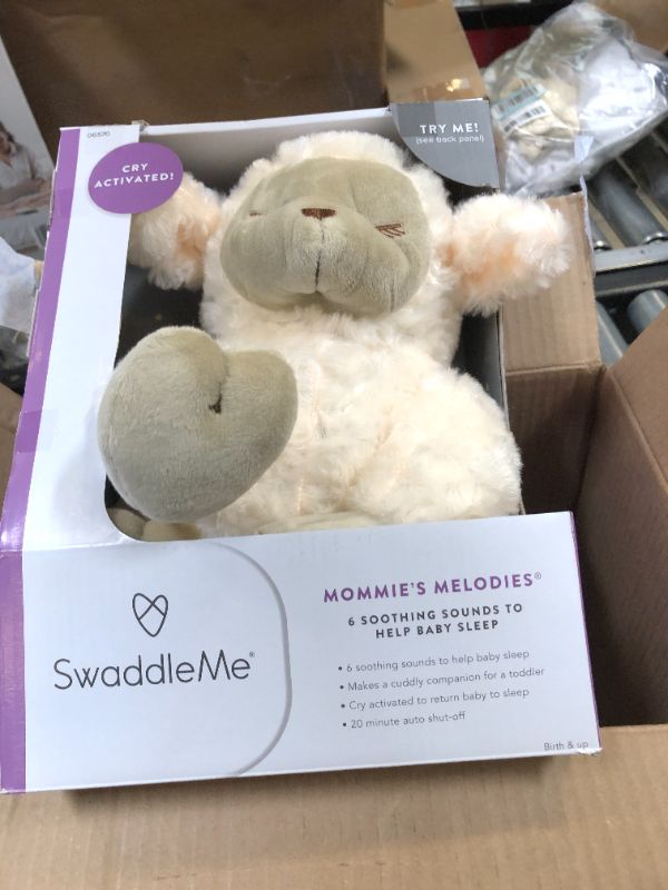 Photo 2 of SwaddleMe Mommies Melodies (Lamb) – Cry-Activated Baby Soother