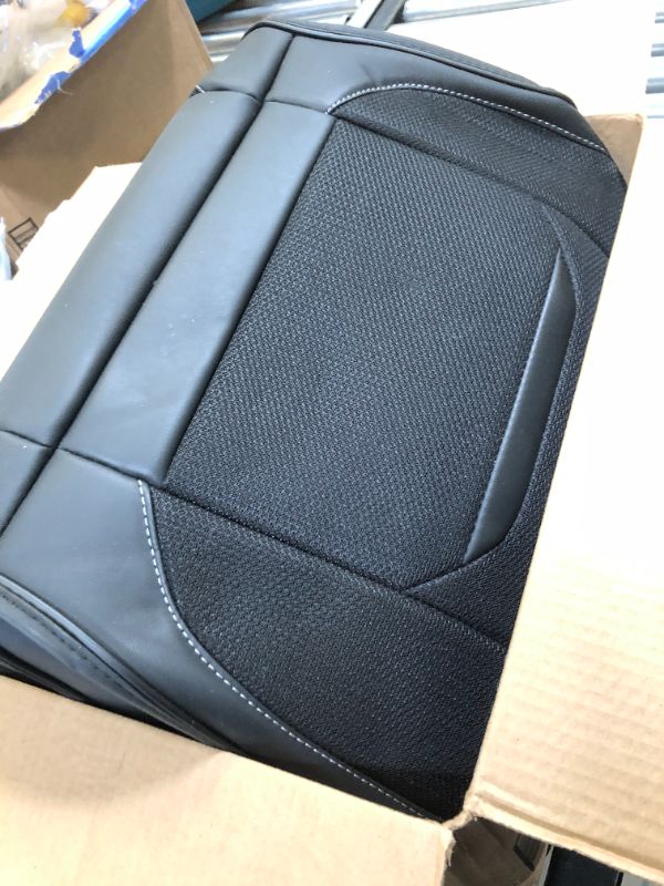 Photo 2 of Coverado Front Seat Covers, Waterproof Leatheratte Car Seat Protector 2 Pieces, Protective Seat Cushions Universal Fit Most Vehicles, Sedans, SUVs, Trucks and Vans, Oval Pattern