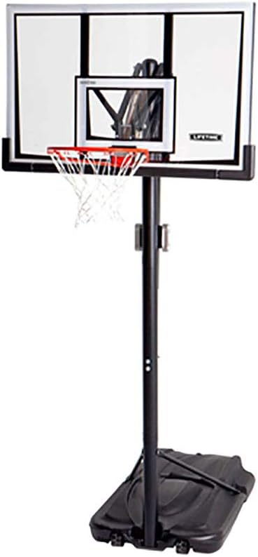 Photo 1 of Lifetime 90061 Portable Basketball System, 52 Inch Shatterproof Backboard,Black
