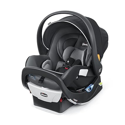 Photo 1 of Chicco Fit2® Adapt Infant and Toddler Car Seat and Base, Rear-Facing Seat for Infants and Toddlers 4-35 lbs., Includes Infant Head and Body Support, Compatible with Chicco Strollers | Ember/Black
