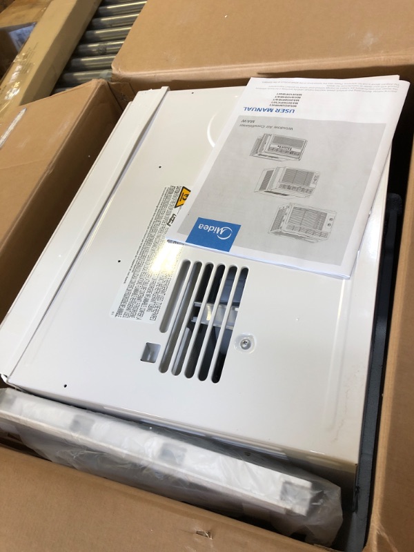 Photo 2 of Midea 8,000 BTU EasyCool Window Air Conditioner, Dehumidifier and Fan - Cool, Circulate and Dehumidify up to 350 Sq. Ft., Reusable Filter, Remote Control White 8000 BTU