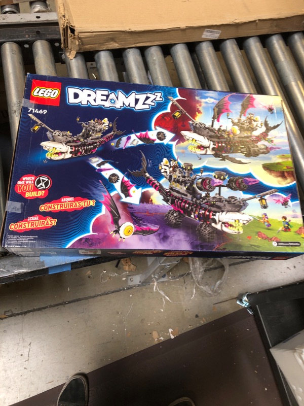 Photo 2 of LEGO DREAMZzz Nightmare Shark Ship 71469 Building Toy Set, Pirate Ship and Monster Vehicle Toy for Creative Play, Gift for Tweens and Kids Ages 10+ Standard Packaging