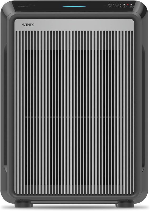 Photo 1 of Winix 9800 4-Stage True Hepa Air Purifier with WiFi and PlasmaWave, 500 Sq Ft,Black,Large
