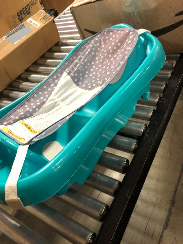 Photo 2 of The First Years Newborn to Toddler Baby Bath Tub - Convertible 3-in-1 Baby Tub with Removable Sling - Ages 0 to 24 Months - Sure Comfort - Teal
