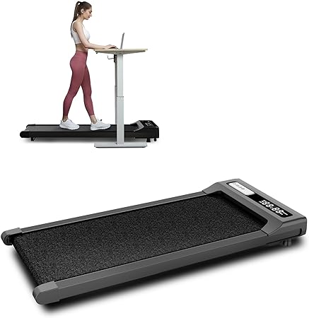 Photo 1 of VIPLAT Walking Pad Treadmill Under Desk, Portable Compact Desk Treadmill for WFH,2.5HP Walking Jogging Running Machine with Remote Control.(No mat)