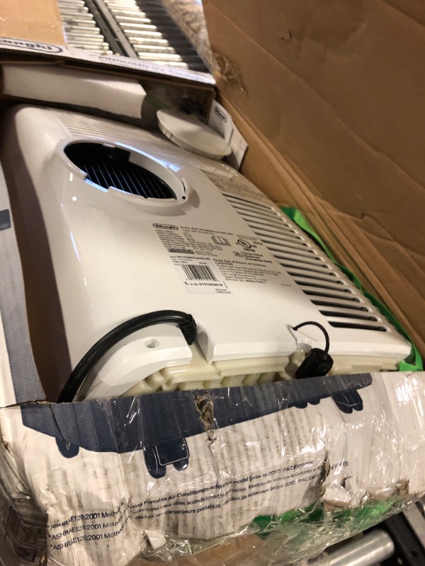 Photo 2 of DeLonghi PACEX390UVcare-6AL PACEX290UVcare-6AL WH 14000 BTU Portable Air Conditioner, Dehumidifier, Fan & UV-Carelight, White