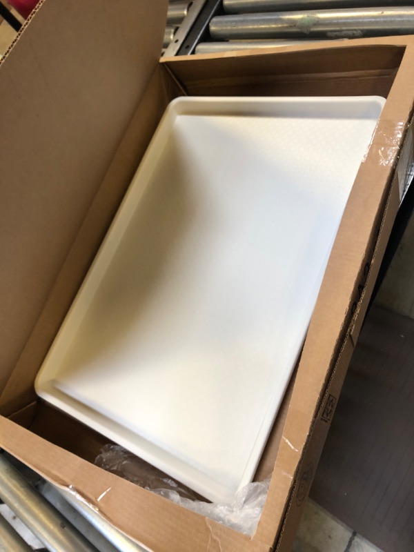 Photo 3 of 18 x 26 Inch Plastic Tray White