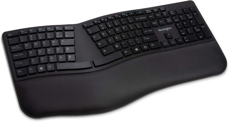 Photo 1 of ***NOT FUNCTIONAL - SEE COMMENTS***
Kensington Pro Fit Ergonomic Wireless Keyboard, bluetooth - Black (K75401US)
