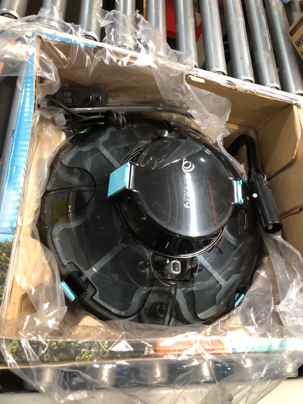 Photo 2 of ***PARTS ONLY******NON REFUNDABLE***
Cordless Robotic Pool Vacuum, Automatic Pool Vacuum with Transparent Design, Powerful Suction & Dual-Motor, Ideal for Flat above Pools up to 538 Sq.ft -Winny 200SE