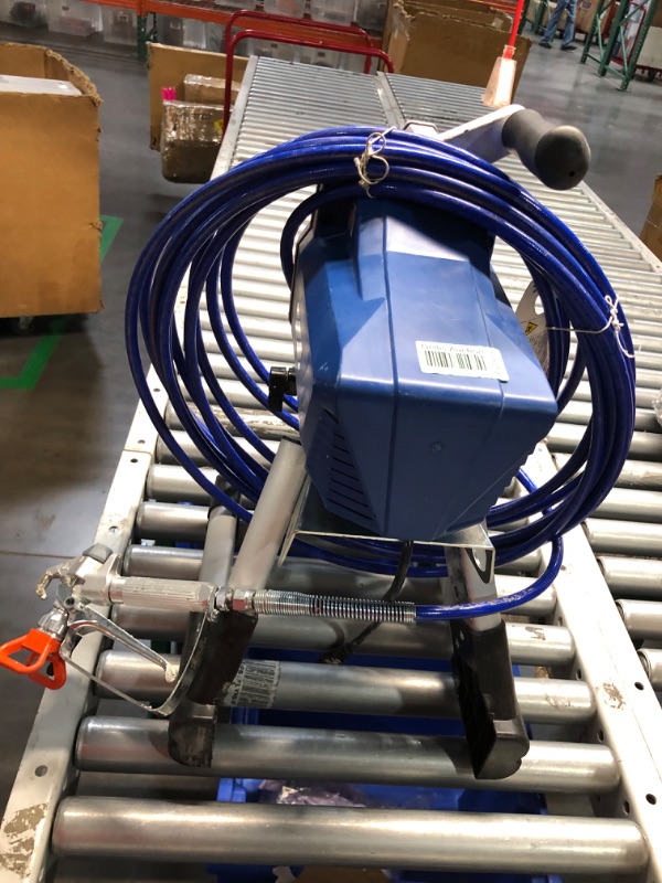 Photo 6 of ***HEAVILY USED - MISSING PARTS - SEE COMMENTS***
Graco Magnum 262800 X5 Stand Airless Paint Sprayer, Blue Magnum X5 Airless Paint Sprayer