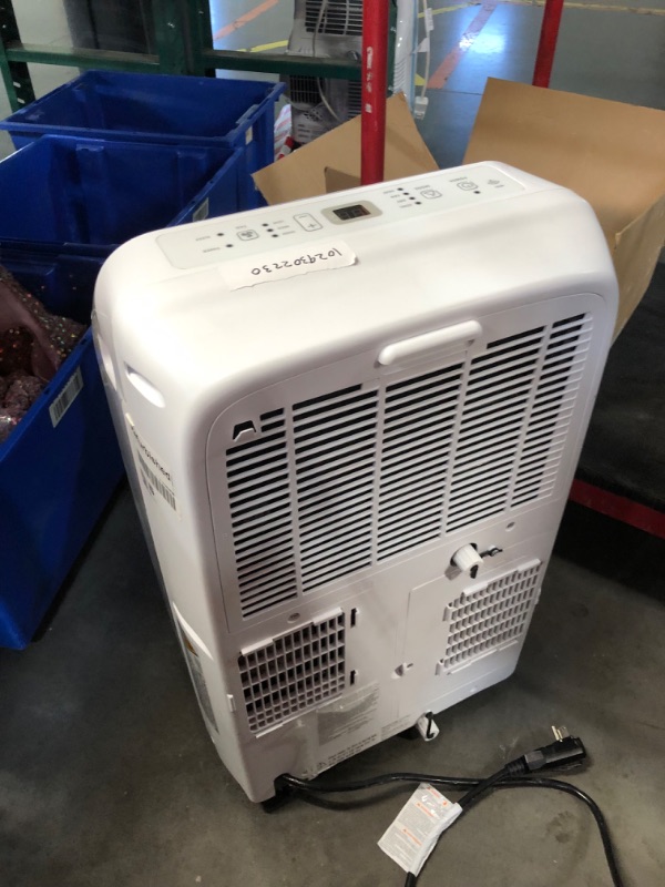 Photo 7 of ***USED - POWERS ON - UNABLE TO TEST FURTHER - NO PACKAGING - SEE PICTURES***
Hisense Smart SACC 8,000 BTU Dual Hose Portable Air Conditioner with Heat Pump, 4-modes (Cool, Heat, Fan, Dehumidifier) WiFi, Remote, Up to 550 sq. ft., AP55023HR1GD White - (Re