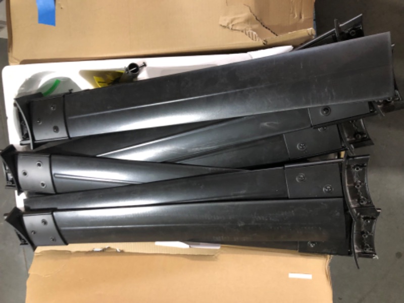 Photo 2 of *SEE NOTES* Fanimation Studio Collection Slinger v2 72-in Matte Black Color-changing Integrated LED Indoor/Outdoor Ceiling Fan with Light and Remote (9-Blade)
