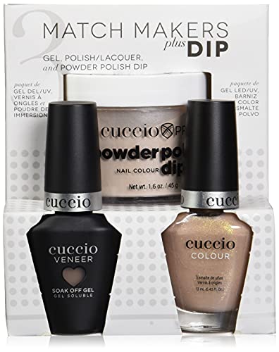 Photo 1 of ***NON REFUNDABLE*** Cuccio Colour Matchmakers Plus Nail Dip - Matching Mani-Pedi with Flawless Coordination - a Color Lacquer and Color Veneer Gel Polish in the Same Color (Shade: LOS ANGELES LUSCIOUS)
