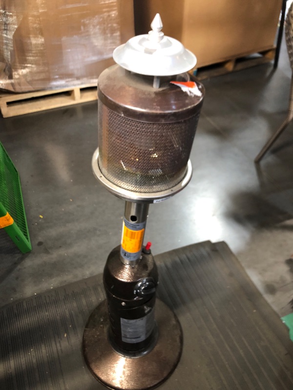 Photo 2 of ***PARTS ONLY******NON REFUNDABLE***
Hampton Bay 11,000 BTU Powder Coated Bronze Tabletop Propane Patio Heater