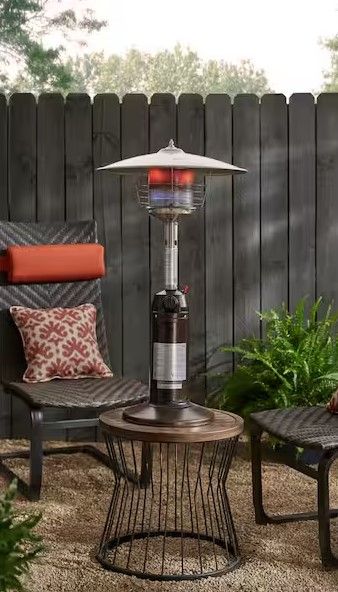 Photo 1 of ***PARTS ONLY******NON REFUNDABLE***
Hampton Bay 11,000 BTU Powder Coated Bronze Tabletop Propane Patio Heater