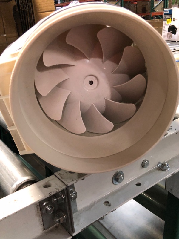 Photo 1 of ***USED - DAMAGED - SEE COMMENTS***
Nalle Inline Duct Fan 168W 740 CFM Ventilation Exhaust Blower Fans 8 Inch Duct Fan Efficient Quiet Copper Motor for Ducting Vents Bathroom Kitchen Grow Tents Hydroponics