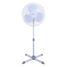 Photo 1 of **READ NOTES, MINOR DAMAGE, SOLD FOR PARTS, NON-REFUNDABLE**
Utilitech 16-in 120-Volt 3-Speed Indoor White Oscillating Pedestal Fan