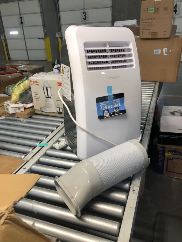 Photo 9 of ***USED - DAMAGED - SEE COMMENTS***
3-in-1 Portable Air Conditioner with Built-in Dehumidifier Function,Fan Mode, Remote Control, Complete Window Mount Exhaust Kit
