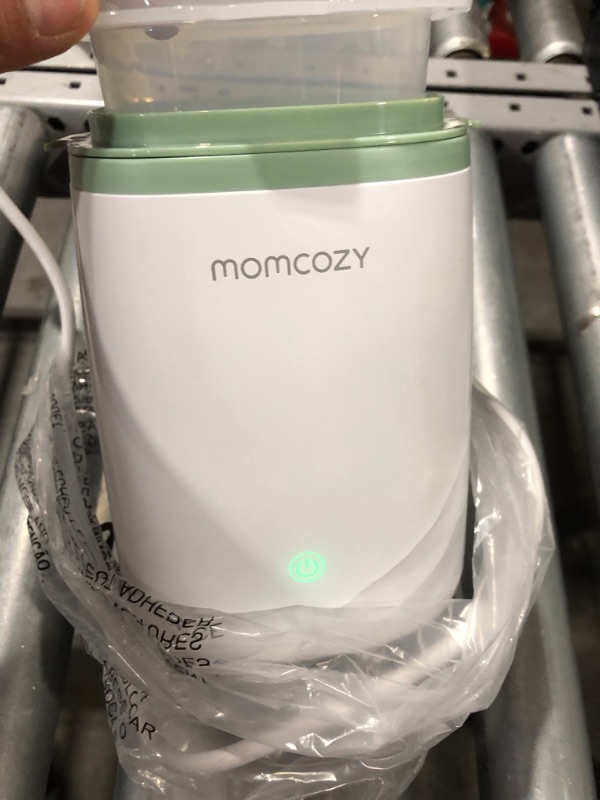 Photo 2 of Momcozy Bottle Warmer, Fast Bottle Warmers for All Bottles with Timer, Accurate Temperature Control and Automatic Shut-Off, Multifunctional Bottle Warmer for Breastmilk White