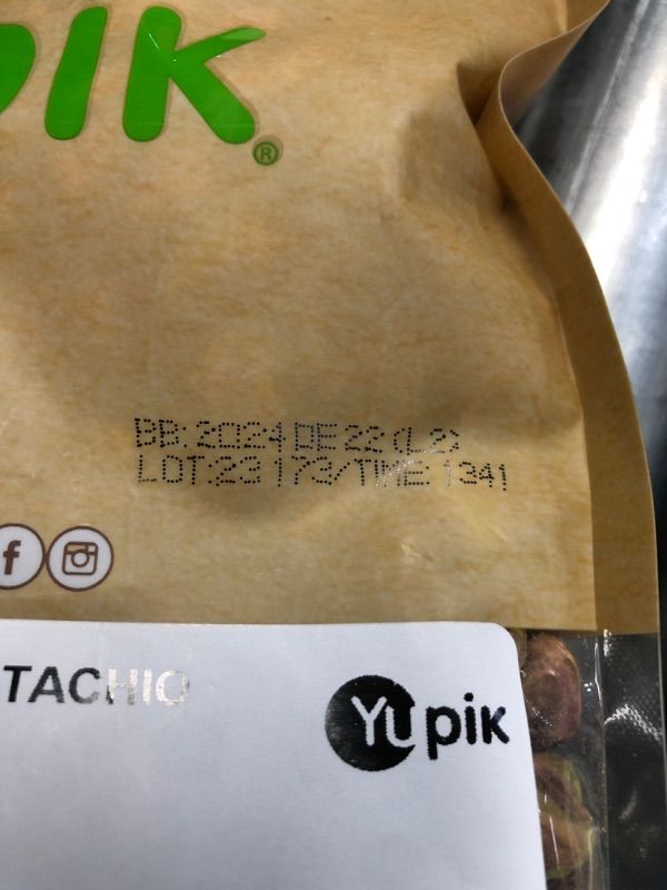 Photo 1 of **NO RETURNS**EXP 12/24**Yupik Organic Raw Pistachios, No Shells, 2.2 lb, Gluten-Free, Non-GMO, Kosher, Vegan, Kernels, Unsalted, Crunchy Shelled Nuts, Source of Fiber & Protein, Healthy Snacks, Ideal for Baking & Cooking Pistachio 2.2 Pound (Pack of 1)