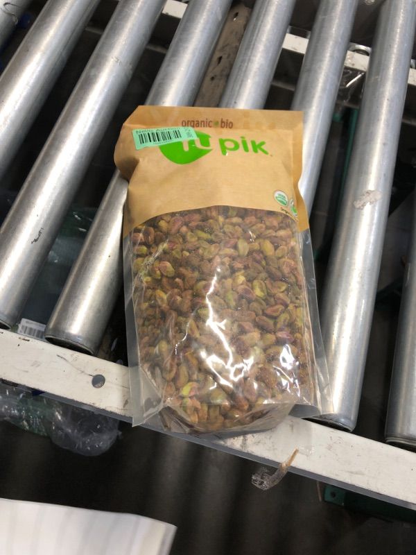 Photo 1 of **NO RETURNS**EXP 12/24**Yupik Organic Raw Pistachios, No Shells, 2.2 lb, Gluten-Free, Non-GMO, Kosher, Vegan, Kernels, Unsalted, Crunchy Shelled Nuts, Source of Fiber & Protein, Healthy Snacks, Ideal for Baking & Cooking Pistachio 2.2 Pound (Pack of 1)