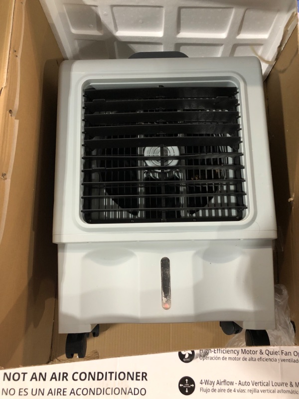 Photo 3 of **MINOR DAMAGE PREV USED**
Dial 3-Speed Portable Evaporative Cooler - Up to 500 sqft, 1300 CFM - PEC-A-1300-1M