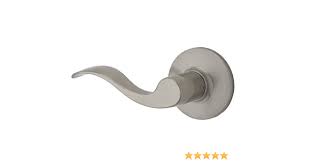 Photo 1 of **BUNDLE**(2 packs) RELIABILT Olivia Satin Nickel Left-Handed Interior/Exterior Dummy Door Handle