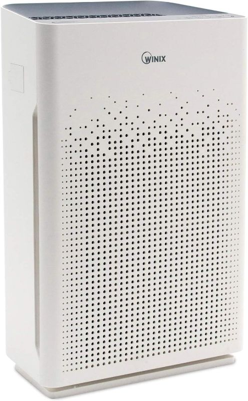 Photo 1 of WINIX 5500-2 Air Purifier for Home Large Room Up to 1740 Ft² in 1 Hr With Air Quality Monitor, True HEPA, High Deodorization Carbon Filter and Auto Mode, Captures Pet Allergies, Smoke, Dust Charcoal Gray Air Purifier