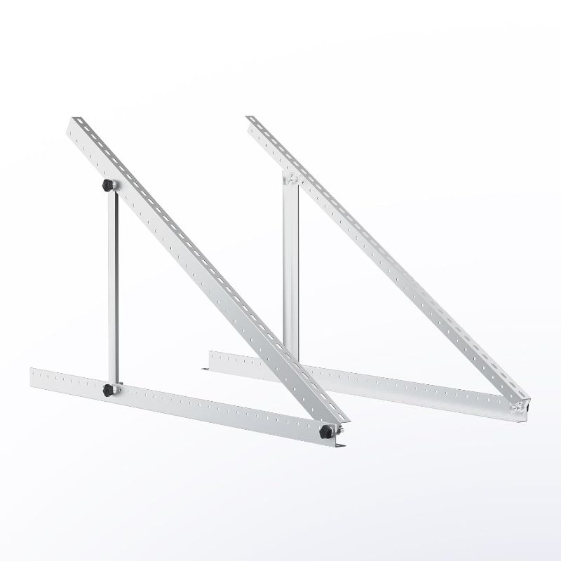 Photo 1 of Adjustable Solar Panel Mount Brackets with Foldable Tilt Legs
