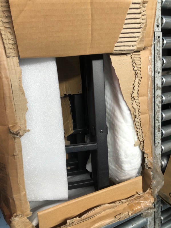 Photo 1 of Amazon Basics Smart Box Spring Bed Base, 9 Inch Mattress Foundation, Strong Metal Frame, Quick Tool-Free Easy Assembly, Queen, White White Queen