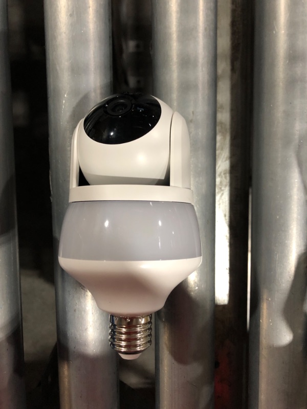 Photo 2 of ***USED NOT TESTED***Pro Security Camera with 80 Watt Equivalent LED Light, Two Way Talk