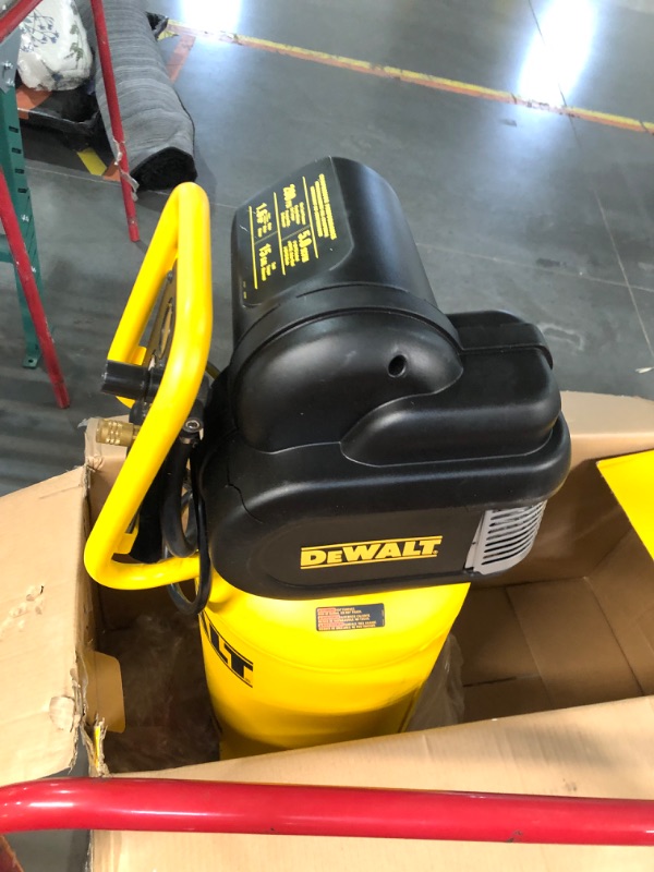 Photo 7 of [READ NOTES]
DEWALT Vertical Portable Compressor, 1.9 Hp 200 Psi Oil Free High Pressure Low Noise (D55168) Multi