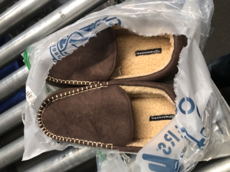 Photo 2 of *****STOCK IMAGE FOR SAMPLE*****
Dockers Men's Craig Ultra-Light Mid Moccasin Premium Slippers - Size 12 BROWN