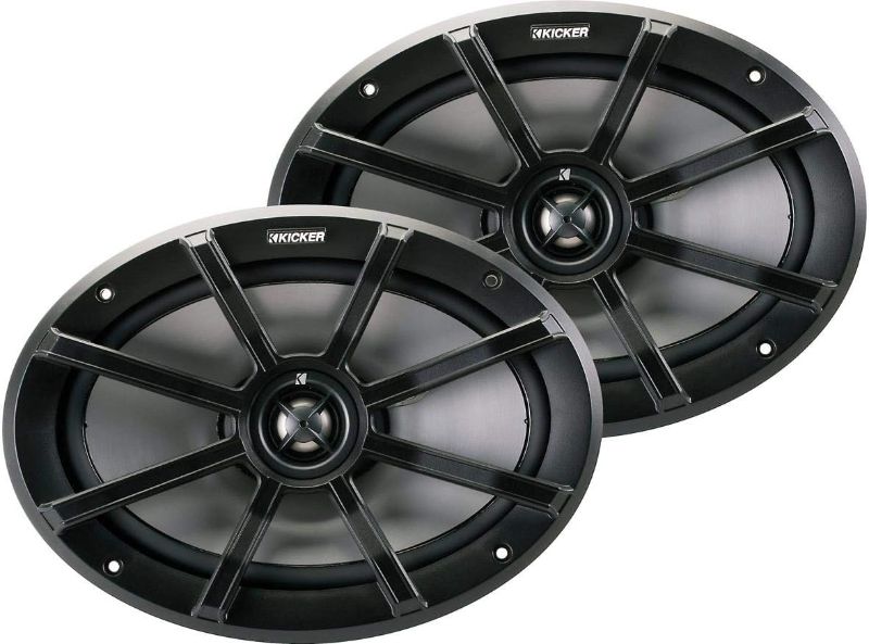 Photo 1 of (2) Kicker 40PS692 6x9" 180w Polaris/ATV/UTV/RZR Marine Motorcycle Speakers PS69
