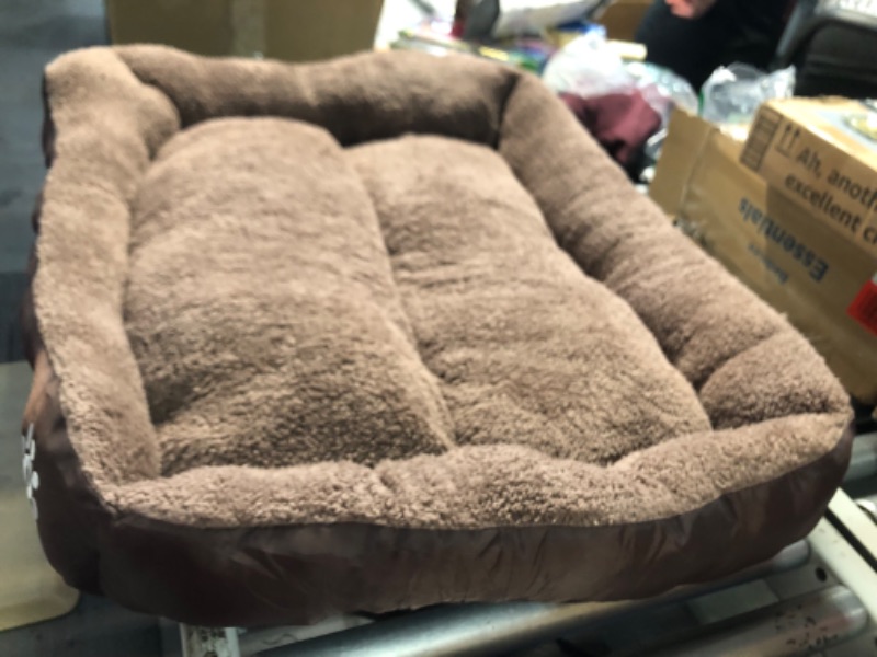 Photo 2 of ***USED - DIRTY***
Paw Pet Sofa Dog Beds Soft Fleece Warm Cat Bed House, 80x60cm/31.5x23.6inch