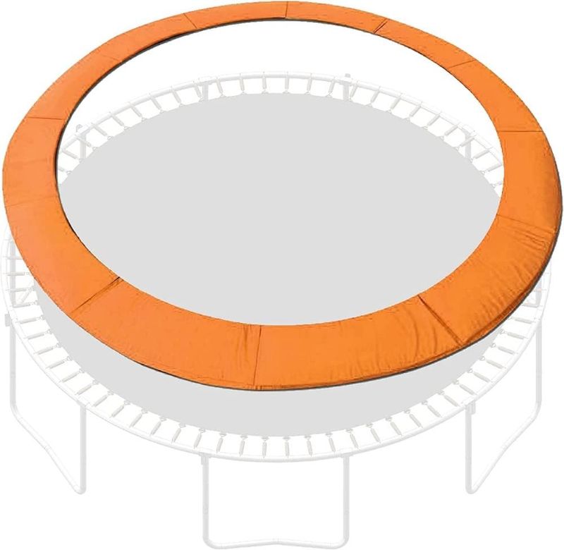 Photo 1 of (READ FULL POST) SkyBound Universal Replacement Trampoline Safety Pad - Fits 15ft Frames - ORANGE/BLUE 