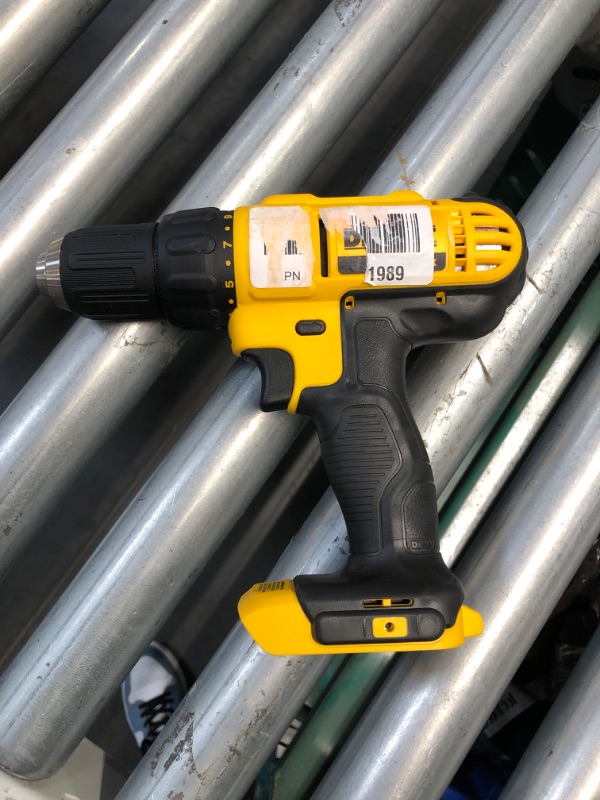 Photo 3 of (READ FULL POST) Dewalt DCD771B 20V MAX Cordless Lithium-Ion 1/2 inch Compact Drill Driver - Bare Tool Black